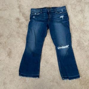 Joe’s cropped flare jeans
